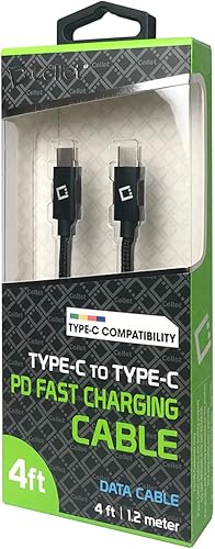 Miniatura 8 de Cable de carga rápida dual USB-C/PD de 60 W compatible con Motorola Moto Z Force Plus de transferencia de datos de 5 Gbps para entrega de potencia