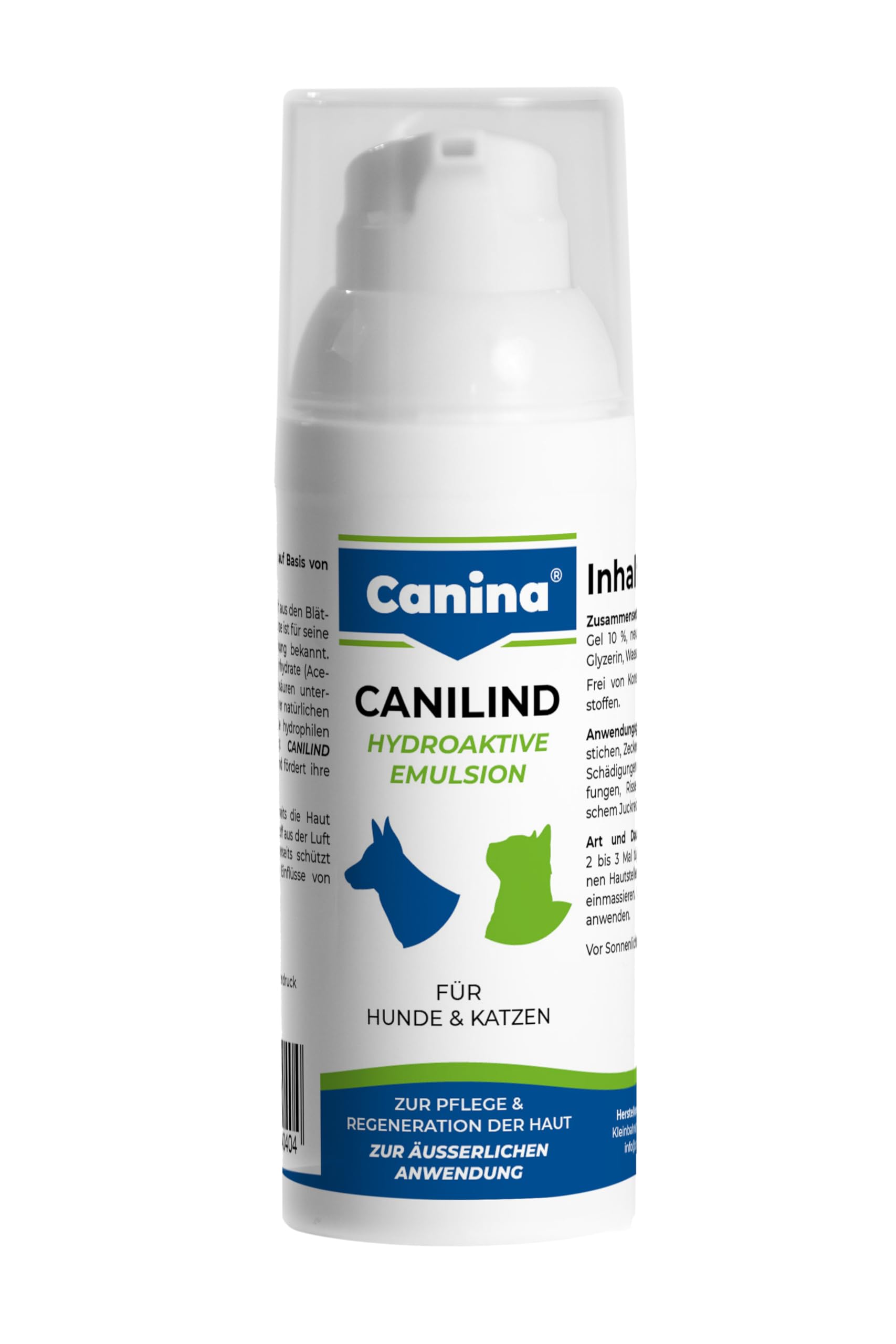 Canilind 50 ML gel cicatrisant et émulsion apaisante pour soin peau chat chien