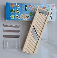 Vista 2 de Mandolina de mano - Cortadora de estilo japonés para verduras, repollo, pepino y zanahorias
