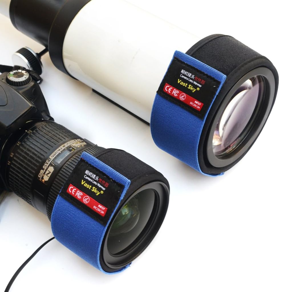 Bandes chauffantes anti-rosée pour télescope d'appareil photo - Sangle USB