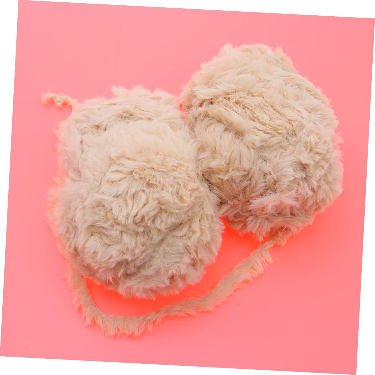 EXCEART 4pezzi Gomitoli Di Pelliccia Sintetica Lana Imitazione Filato Soffice e Fluffy Per Uncinetto e Maglia Per Sciarpe Cappelli e Coperte Antipilling e Comfort Autunno Inverno