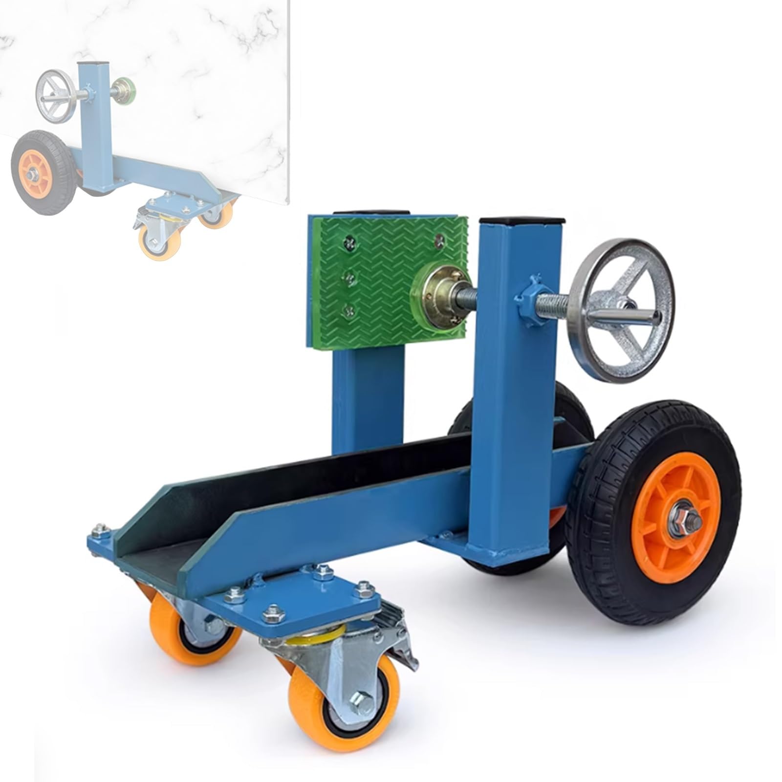 Diable avec pinces réglables chariot robuste charge lourde 500kg