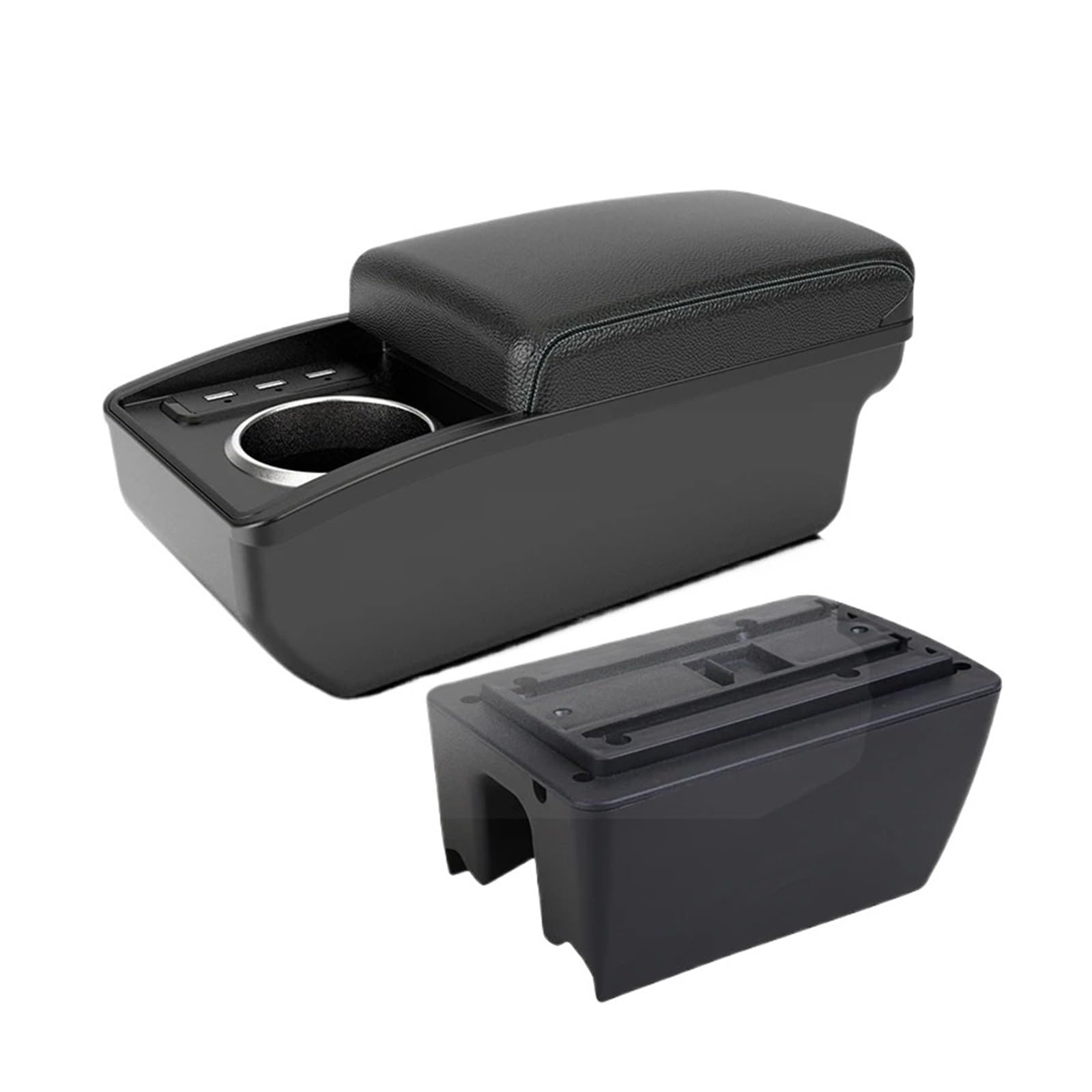 UMDJJU For Suzuki For Ertiga Armrest Interior Center Console Storage Box Used As An Automotive Styling Accessory Car Centre Console Armrest Box(B3 white line 6 usb)