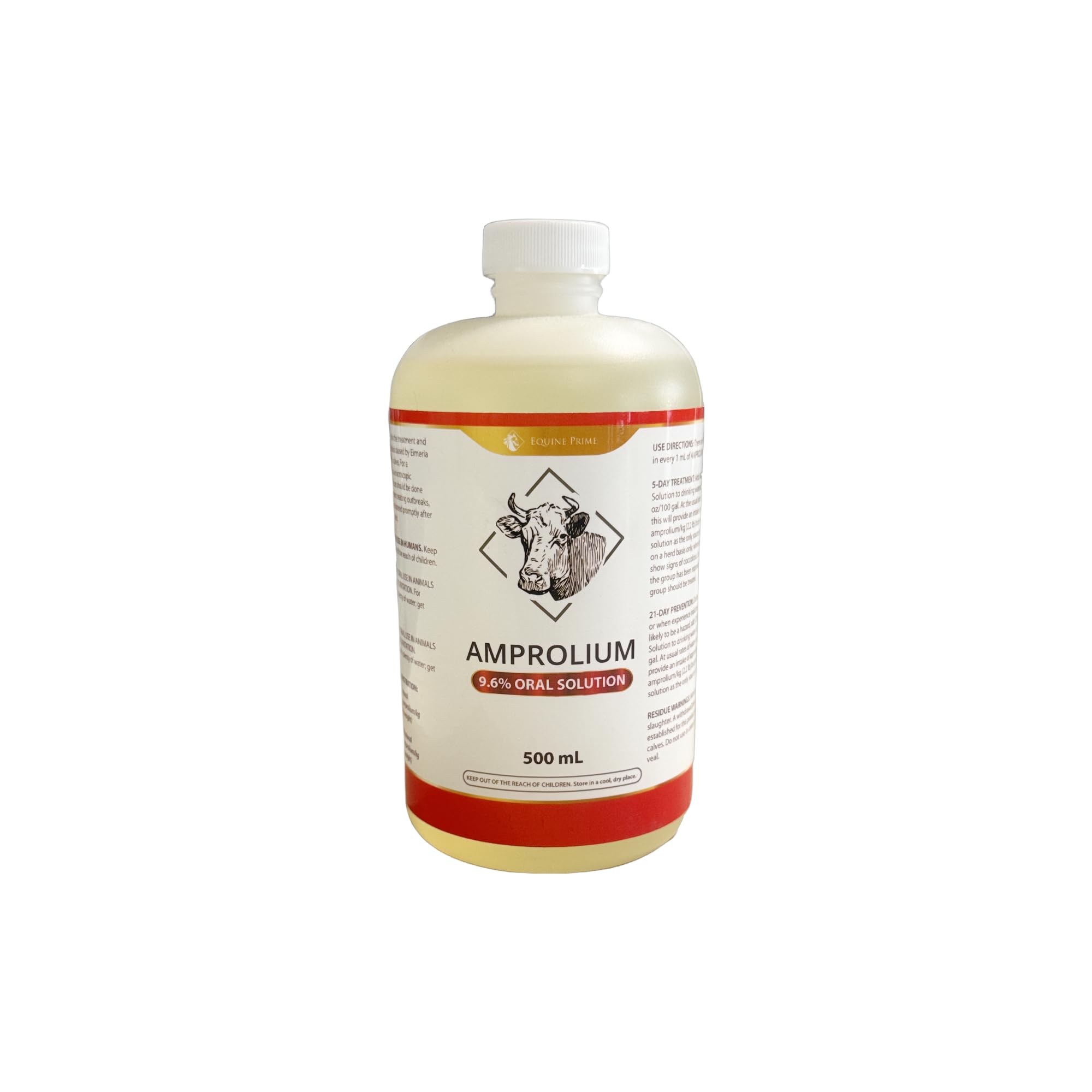 equine prime Amprolium Solution for Bovine (Amprolium 9.6%), 16.9 Ounces