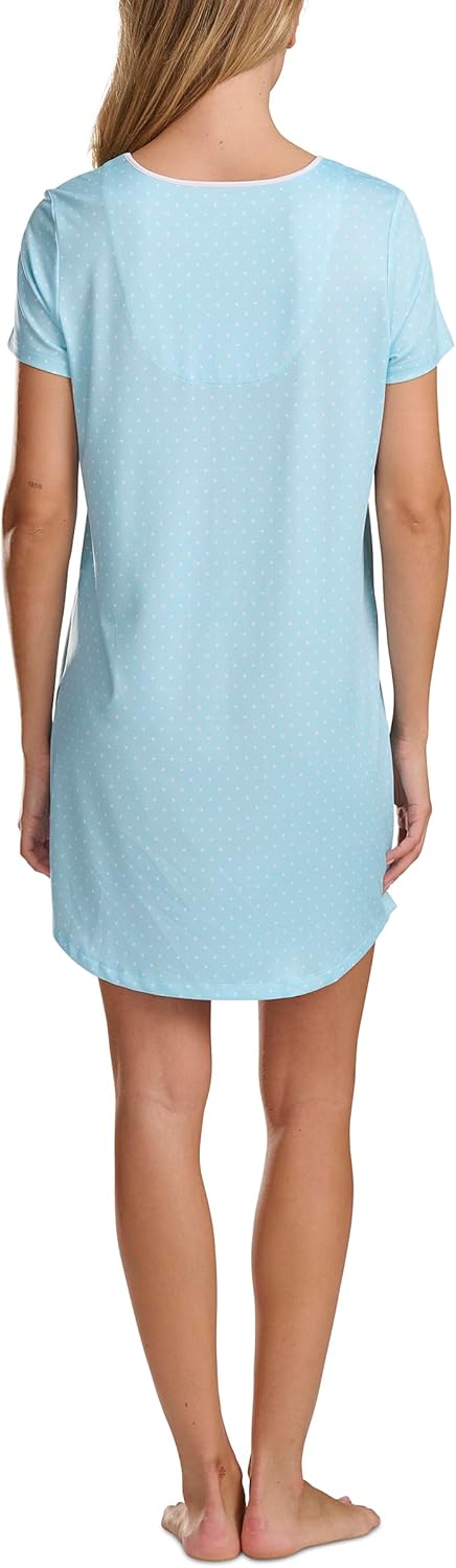 Karen Neuburger womens Kn Cool Short Sleeve Sleepdress - Image 4
