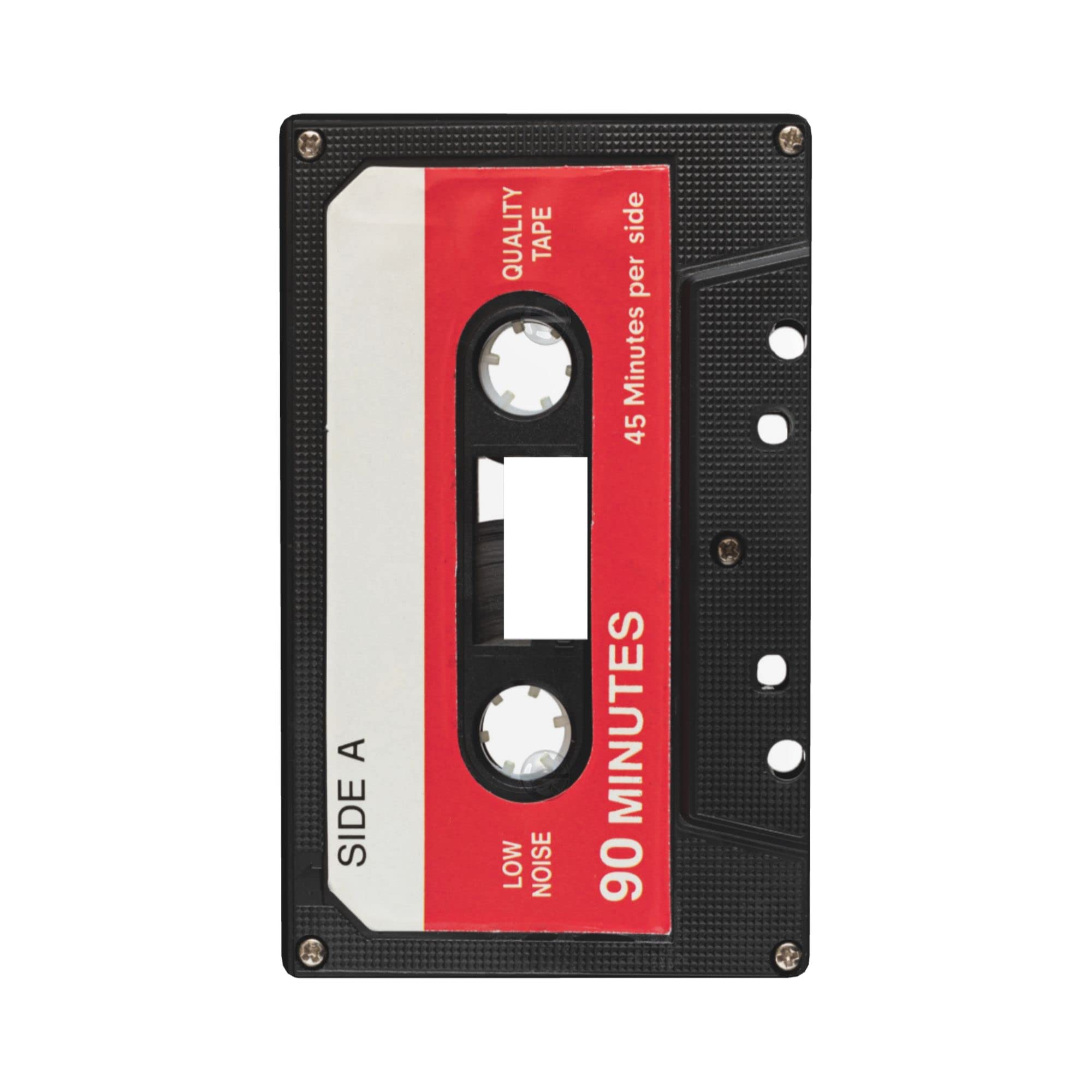 Placa de pared vintage de cassette para interruptor de luz de 1 banda de salon