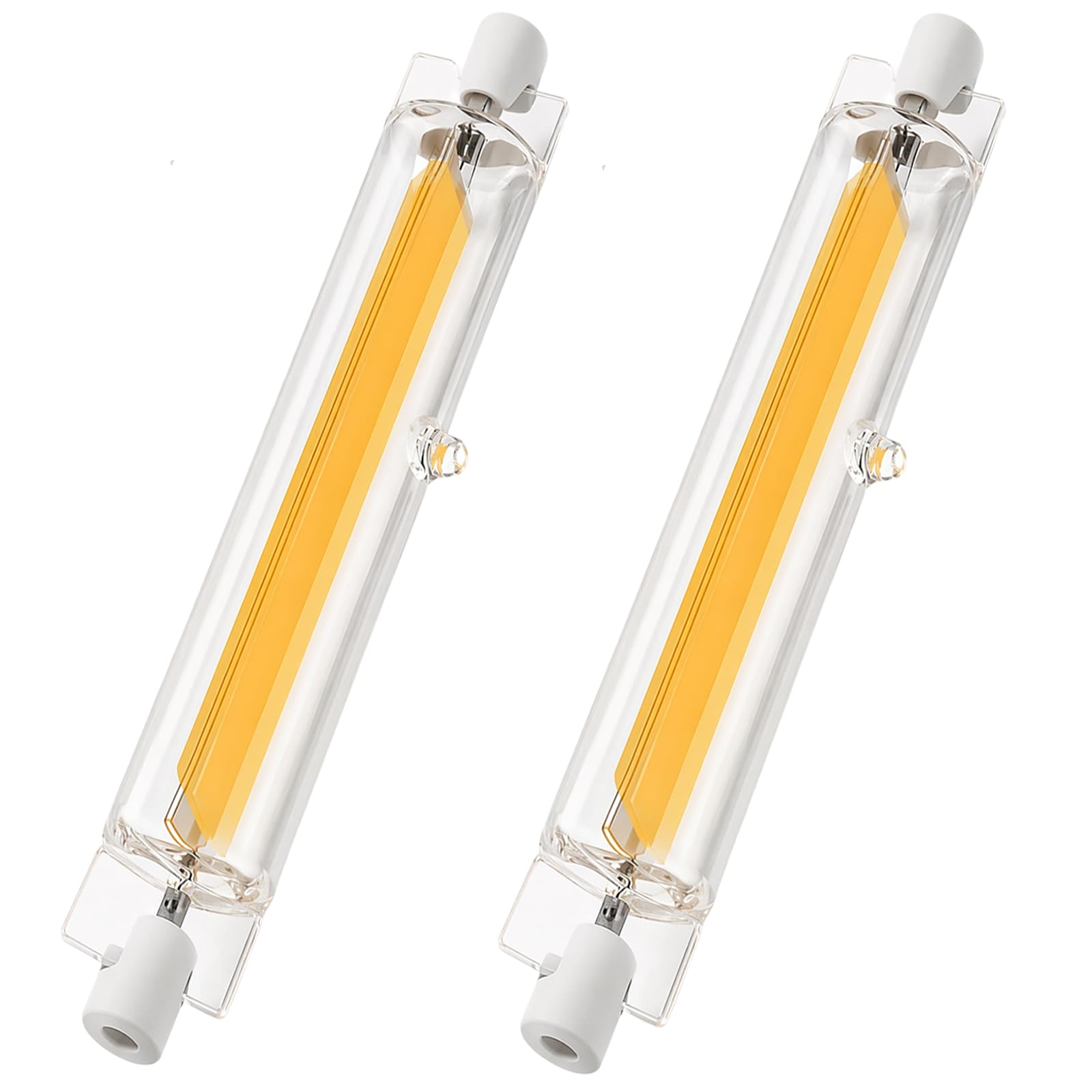 PJLJC R7s LED Bulb 78mm 10W Dimmable J78 6000K Cool White 1000LM 2 Pack