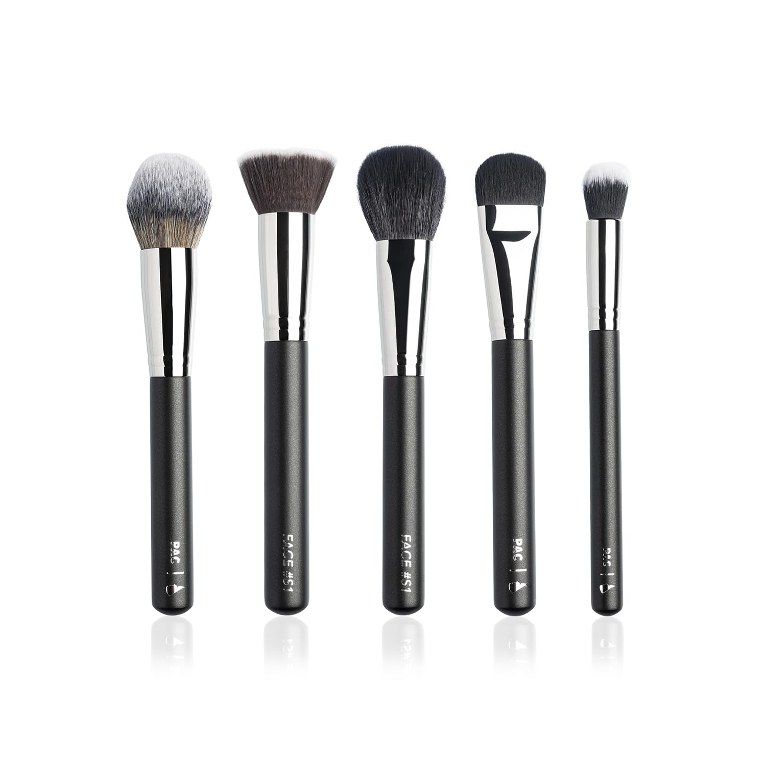 PACFace Series Makeup Brushes, Set Of 5