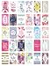 bloom daily planners Belief Card Deck - Cute Inspirational Quote Cards - Just Because Cards - Set of THIRTY 2" x 3.5" Cards - Assorted Designs