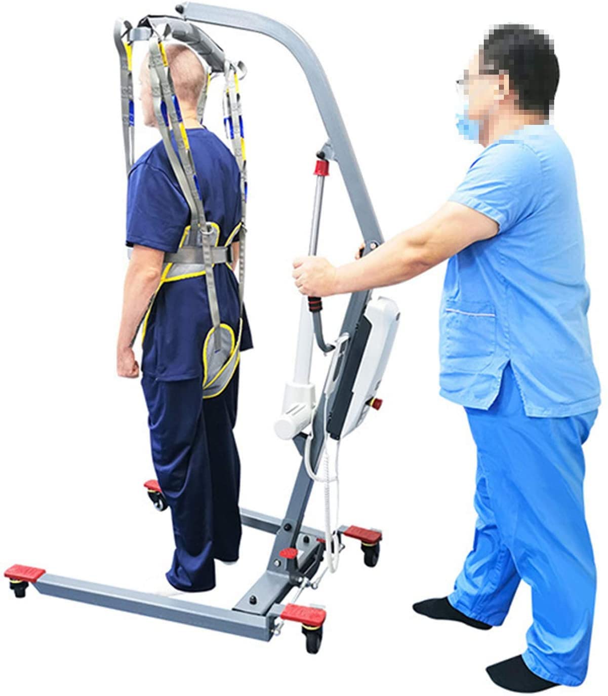 Moving Assist Medical Safety Mesh Lifting Sling per infermieristica, anziani, disabili – imbracatura di sollevamento paziente, imbracatura per camminare in piedi