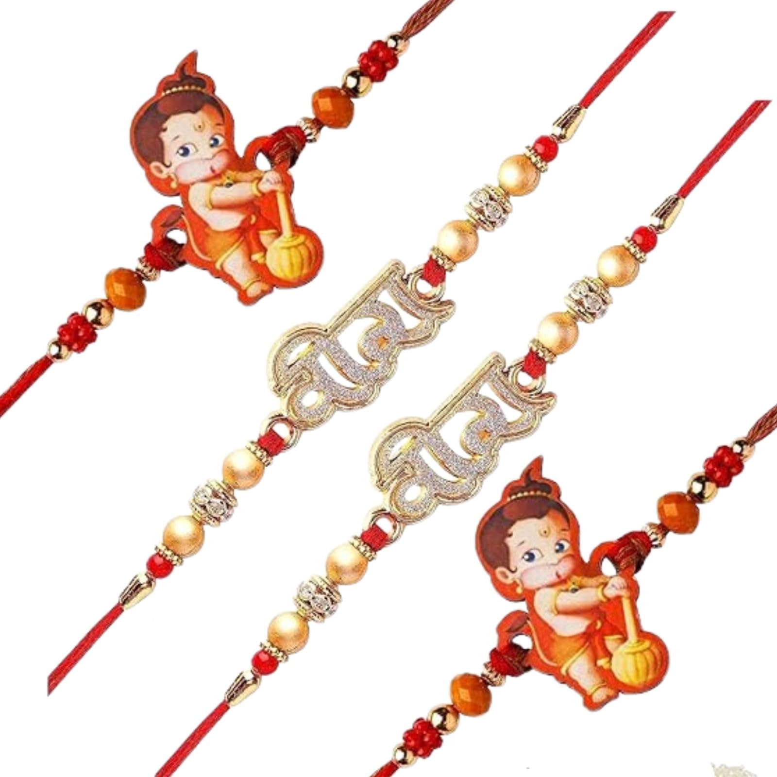 Rakhi for Brother Rakhi Set Rakhi bracelet for brother Designer Rakhi Rudraksha Rakhi Bal Hanuman Rakhi for Kids set of 4 (B0DBVR2XQH) Amazon Price History, Amazon Price Tracker