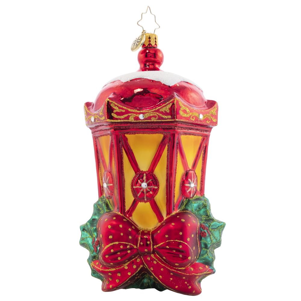 Christopher RadkoHand-Crafted Glass Ornament, Holiday Glow