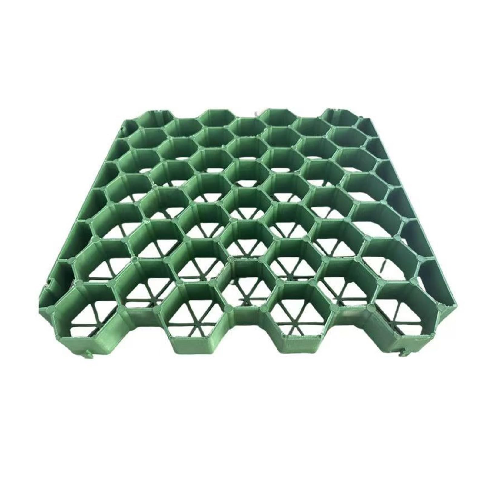 Generisch Einfahrtgitter und Rasenpflastersteine, ineinandergreifende Kunststoff-Bodenfliesen für Wege, Hänge, Gartengestaltung, Parkplätze (7 cm, 8er-Set)