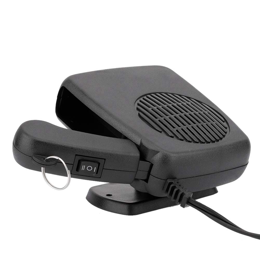 Aramox Calentador de coche, calentador de coche de 12 V, estufa de calefacción eléctrica para coche, descongelación integrada