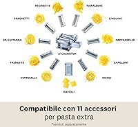 Vista 5 de Atlas máquina eléctrica para pastas, Plateado