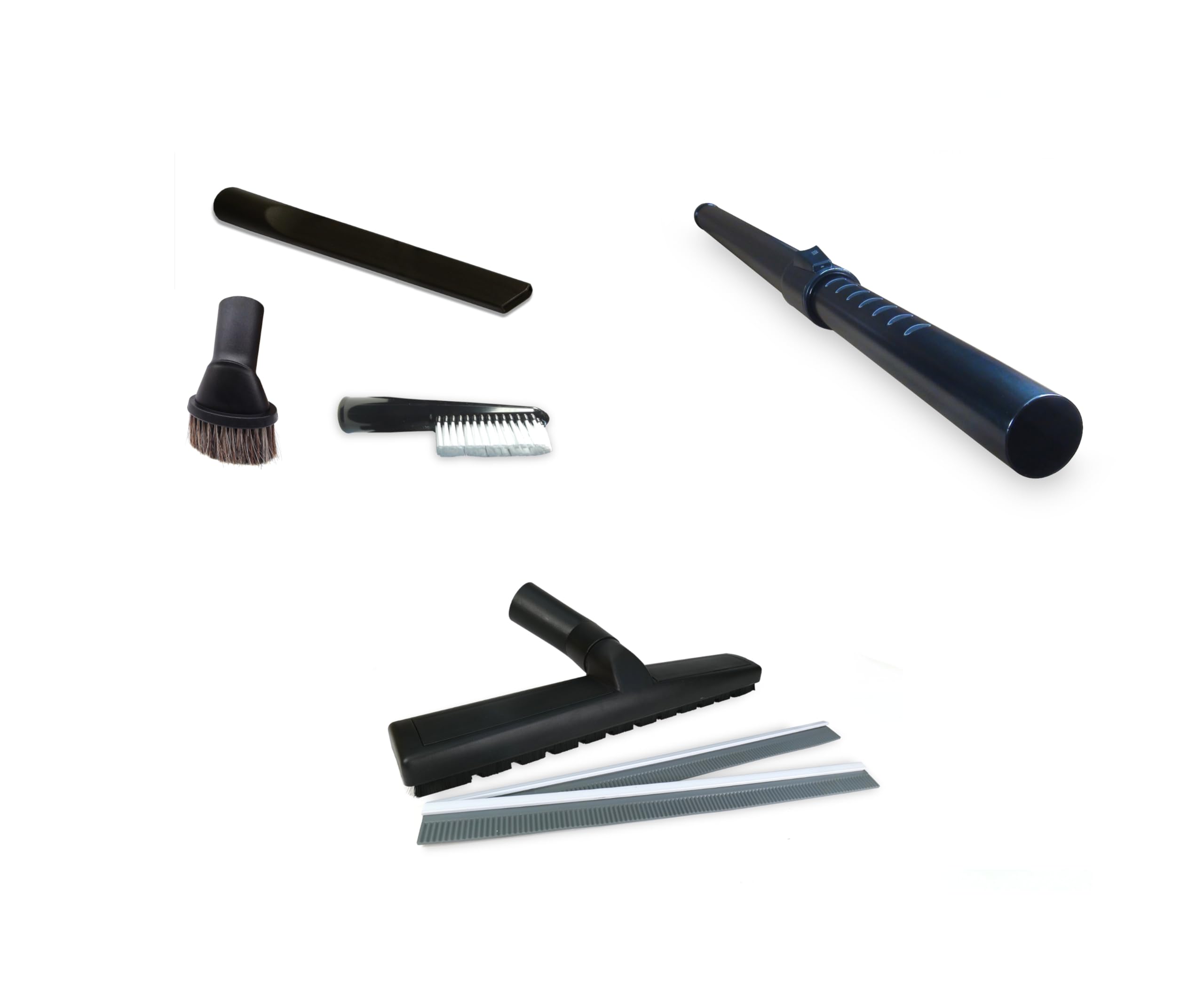 Kallefornia K651E_Kit Zubehör-Set DN35 35mm Set Teleskop-Rohr + Bodendüse + Düsen-Set geeignet für Nilfisk Aero 21