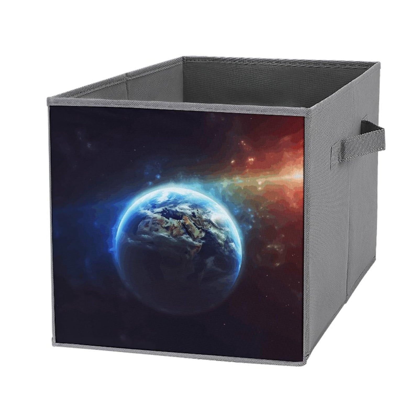 Boîtes de rangement pliables planète pour organiser la chambre enfant