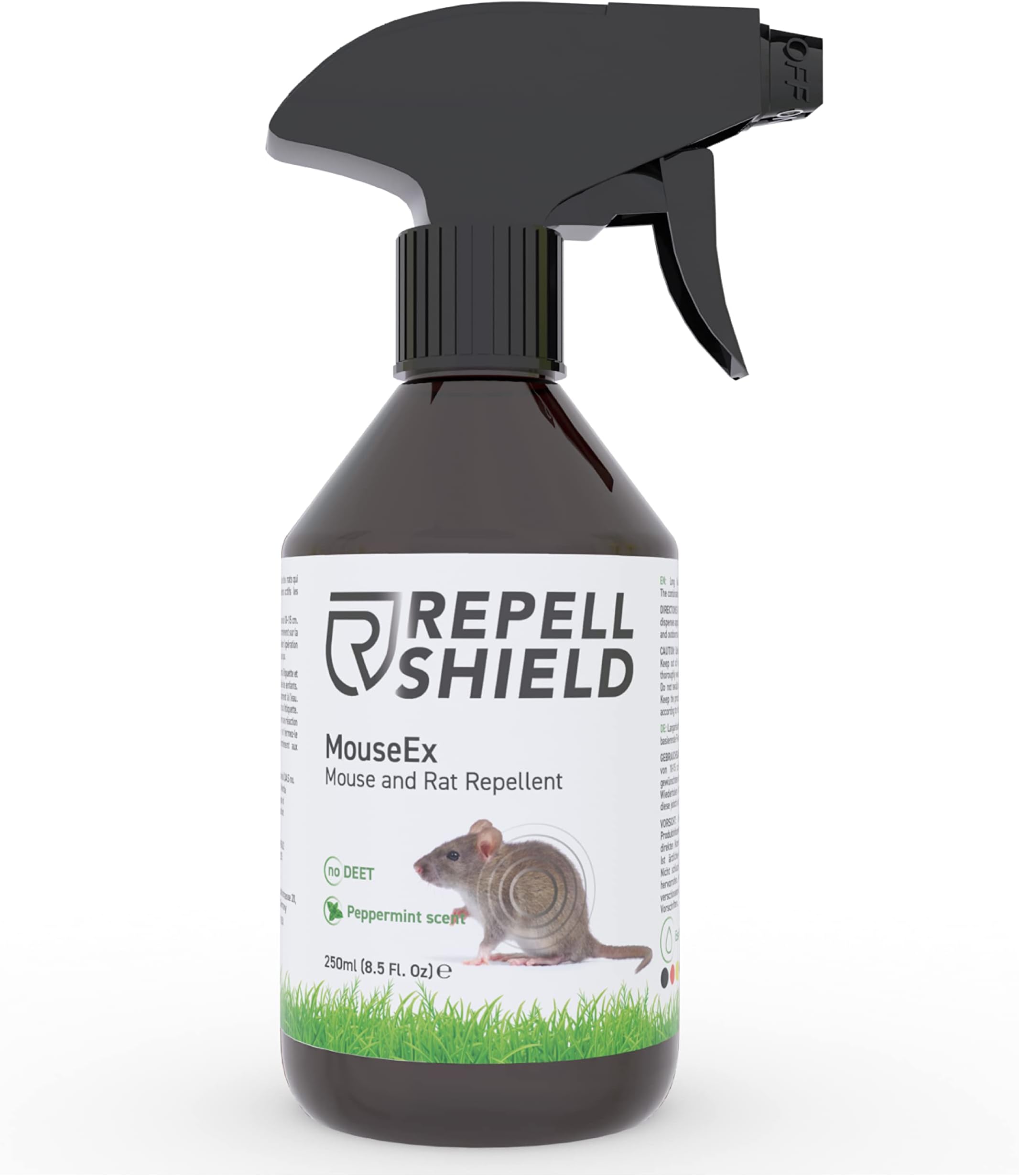 RepellShield Rat & Mouse Repellent Spray 250ml Peppermint Oil Mouse