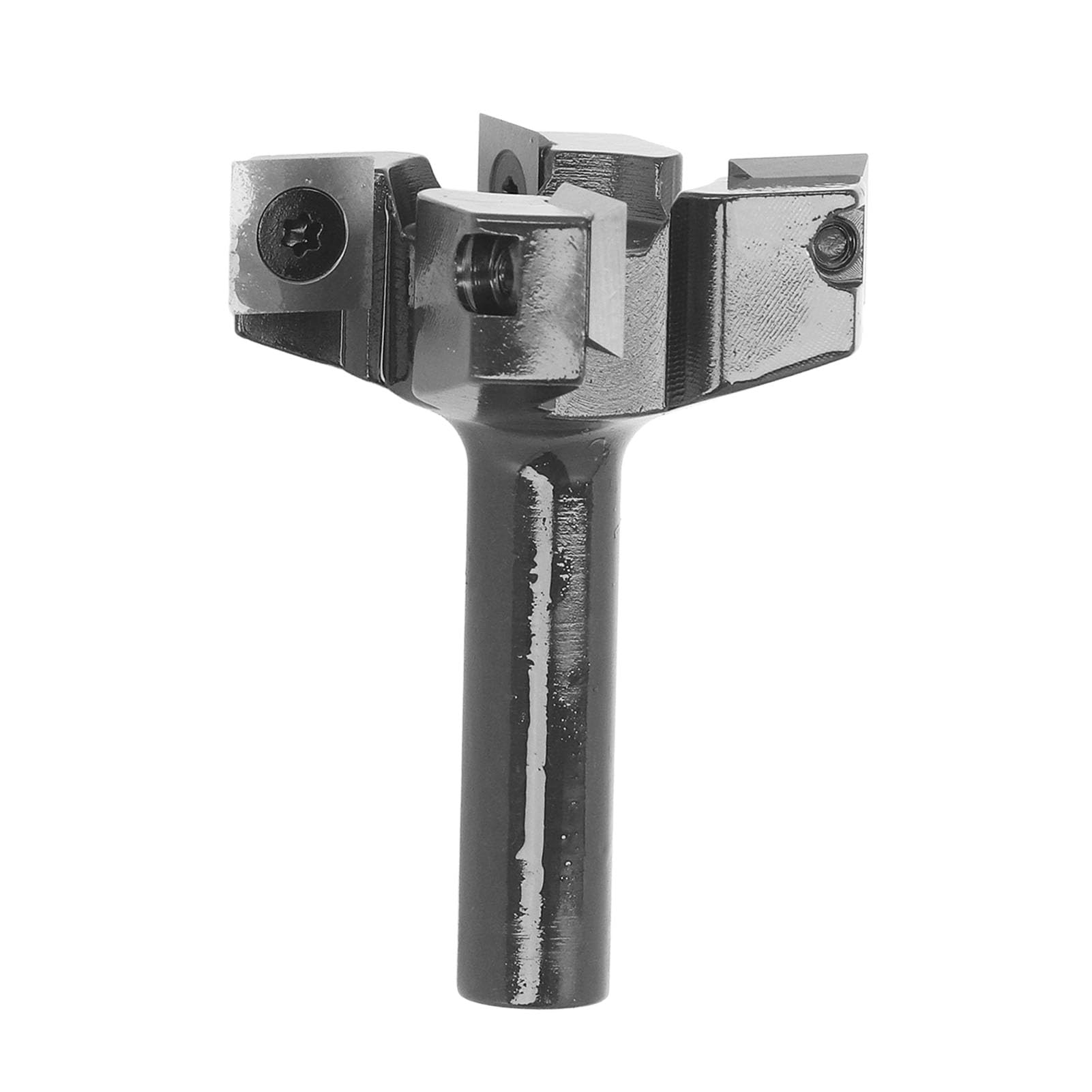 Bip rooter rooter boot boouter bit in carburo pialla a 4 ala 2 pollici inserto slaba appiattimento del router gambo 12 mm per la lavorazione del legno