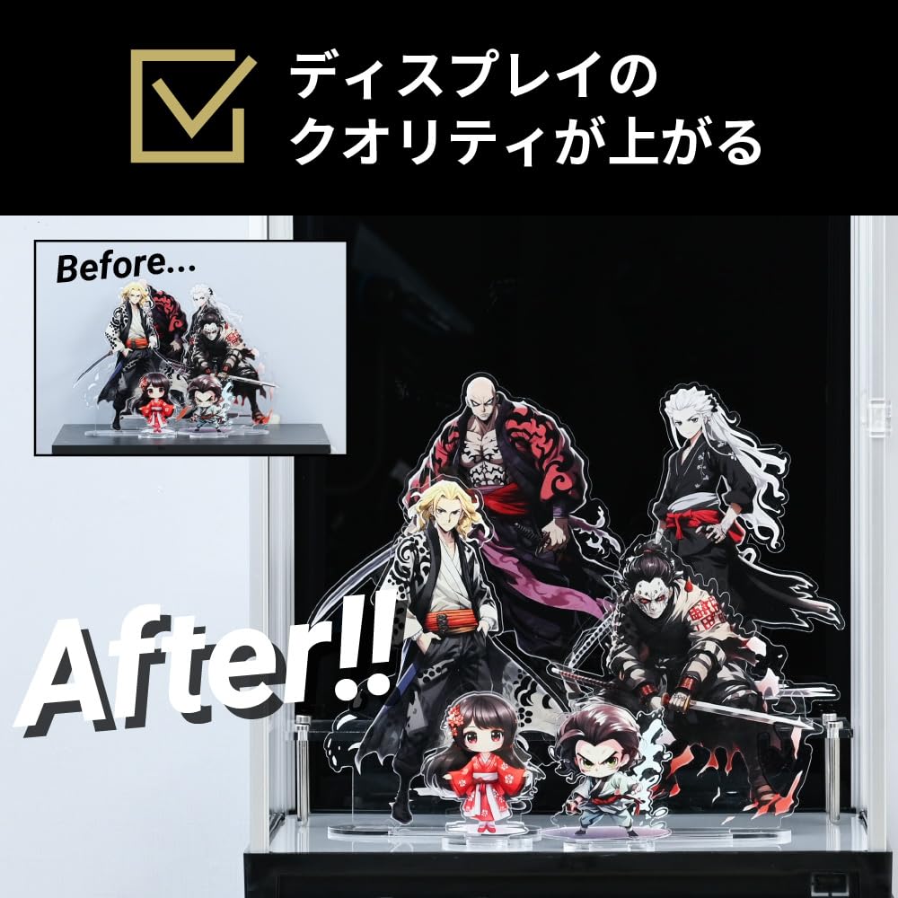 【 J.PRESS 】　Jプレス アクリル　ディスプレイスタンド オブジェ　置物 Amazon.co.jp: J-STAGE フィギュアスタンド ディスプレイスタンド 高さ