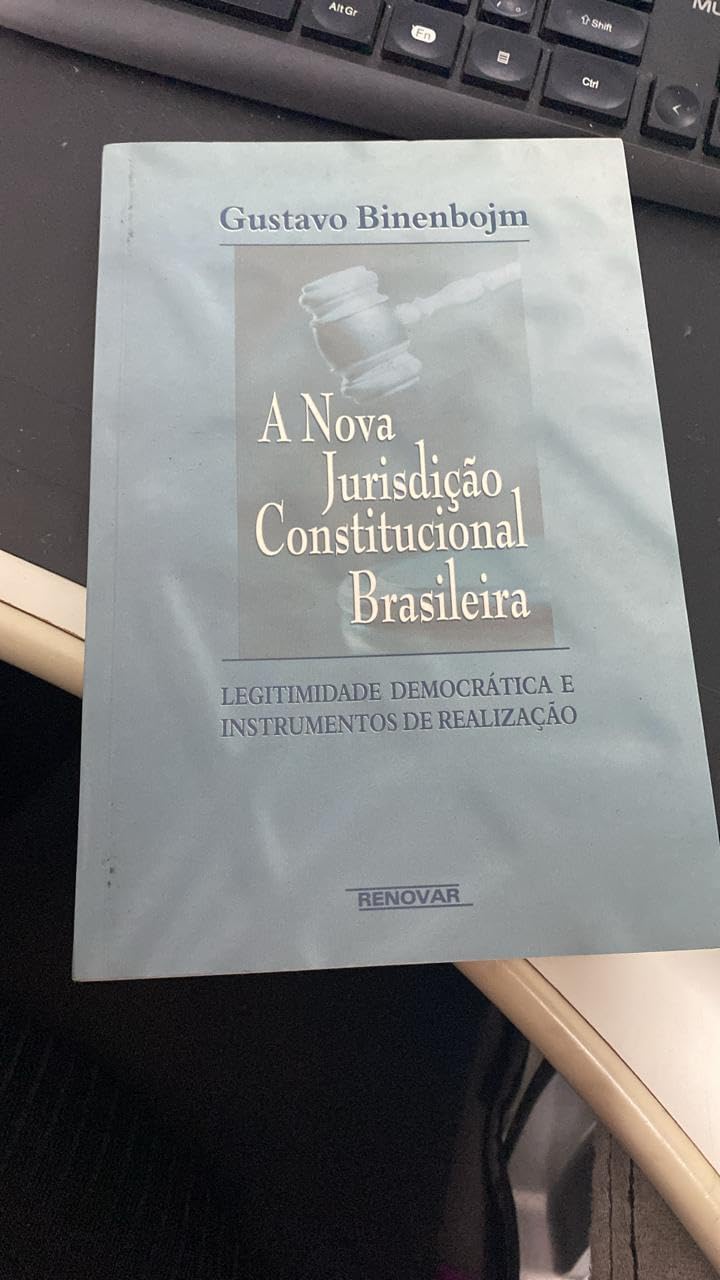 Capa de Nova Jurisdiçao Constitucional Brasileira