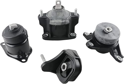 Miniatura 1 de ZYFZZDS Juego de montaje de transmisión del motor de 4 piezas para Nissan Altima 2.5L 2002-2006 #A7340 A7342 A7341 A7343