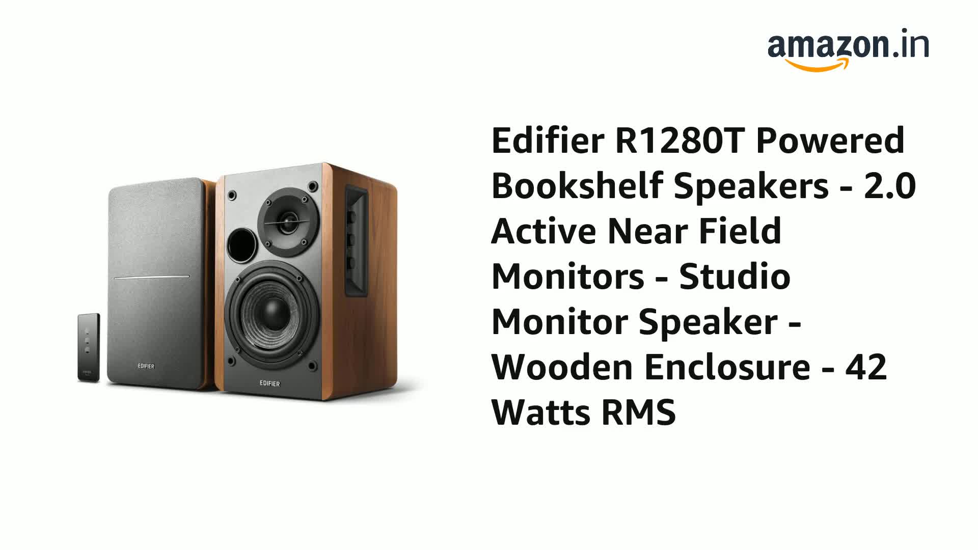 edifier r1280t studio monitor speaker