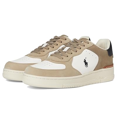 Polo Ralph Lauren Masters Court Nubuck Leather Sneakers Men