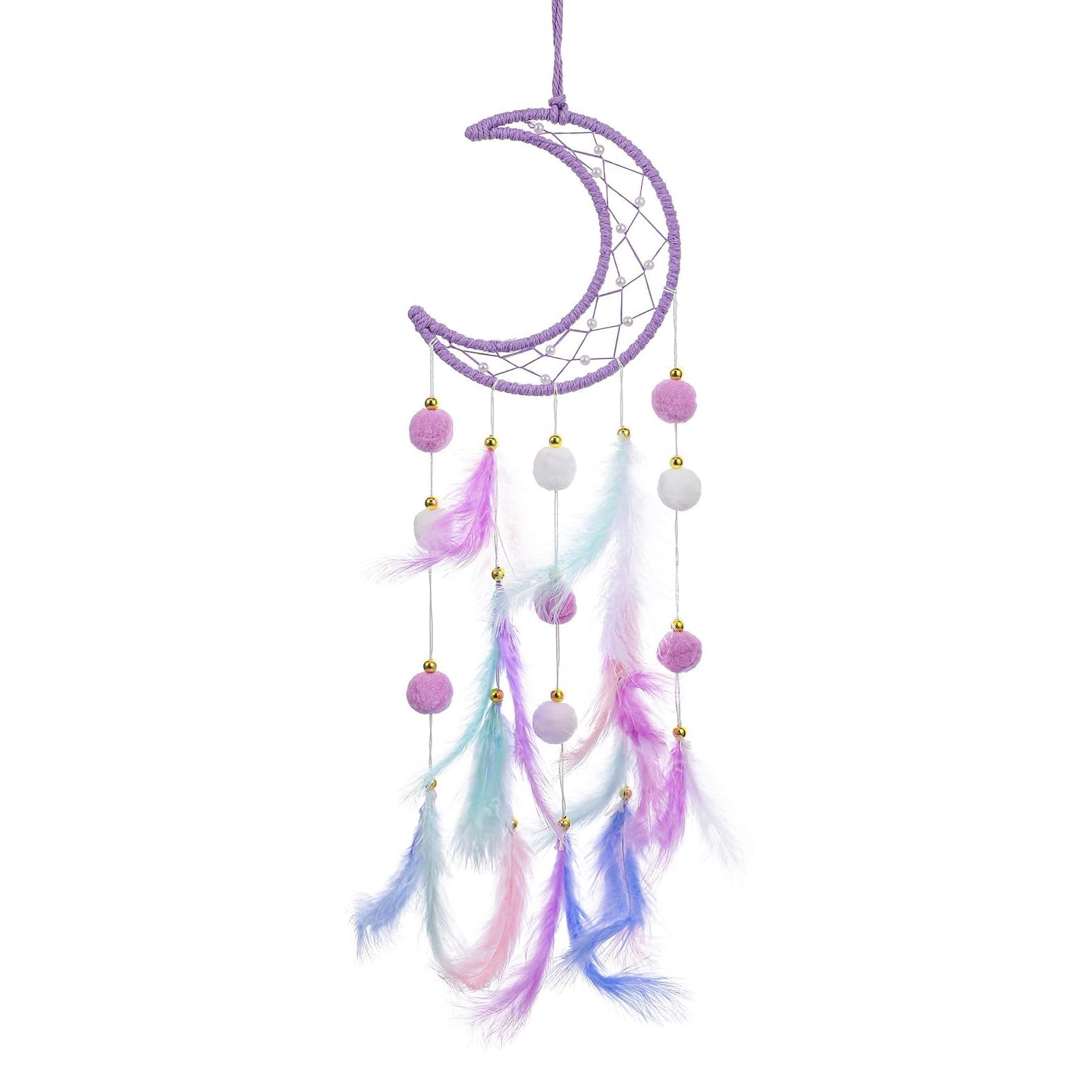 Dream Catcher, Dream Catcher for Girls, Boho Wall Hanging Decor for Bedroom, Handmade Dreamcatcher Suitable for Women, Mothers, Birthday, Special Occasion Decor