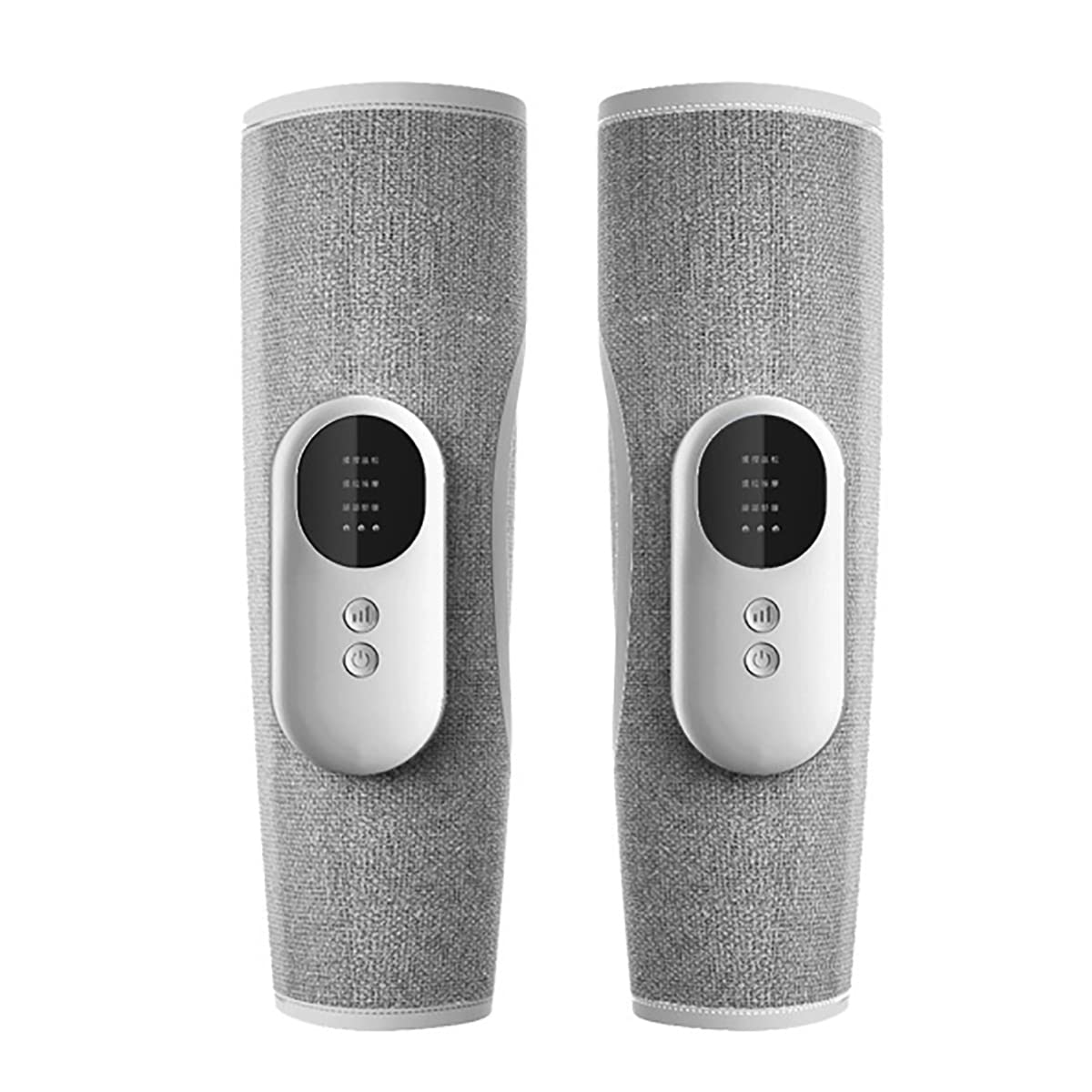 Massaggiatore per gambe a compressione d'aria per fasce per la circolazione dei polpacci, massaggiatore per gambe per la circolazione e il rilassamento, piedi per polpacci Massaggio per le cosce