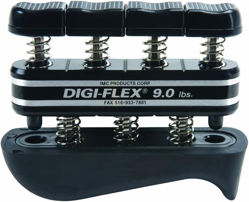 Digi-Flex-10-0744 Black Hand and Finger Exercise System, 9 lbs Resistance