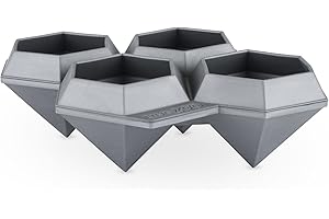 Diamond Ice Cube Molds, Large and Durable