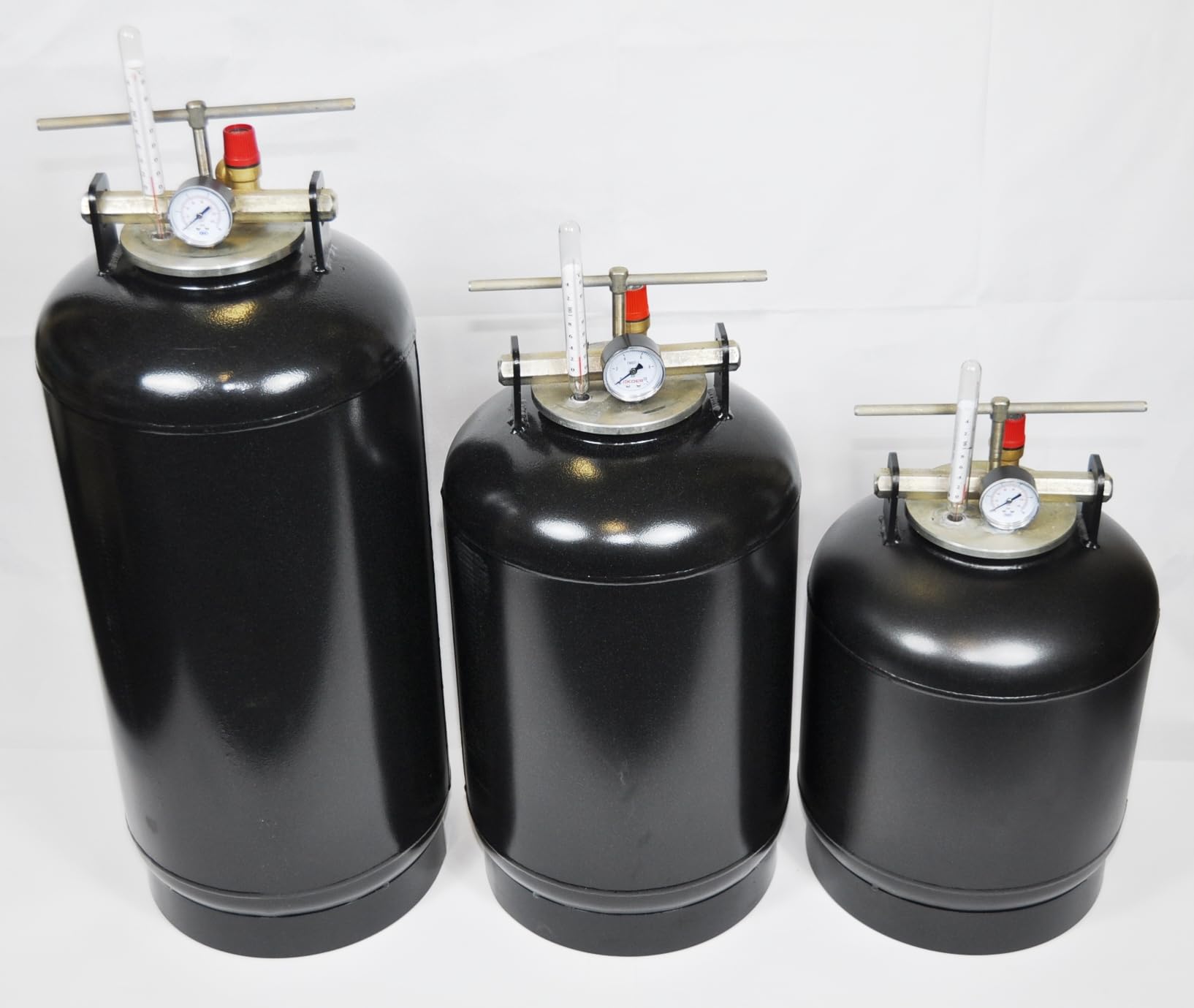 AUTOKLAV STERILISATOR Gas 36L Schraube AUTOCLAVE 36L STERILIZER FOR CANNING