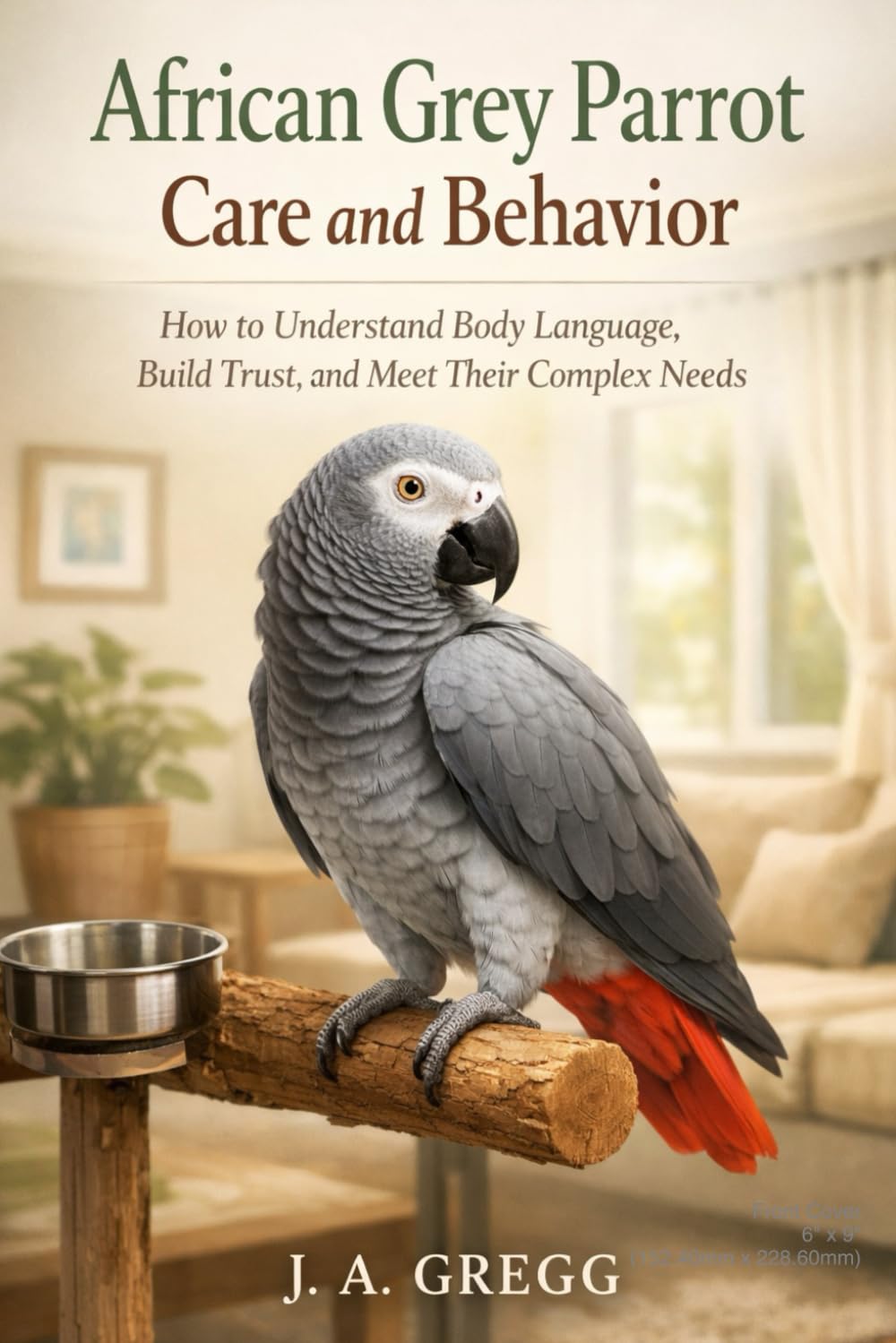 African Grey Parrot Care and Behavior: How to Understand Body Language, Build Trust, and Meet Their Complex Needs
