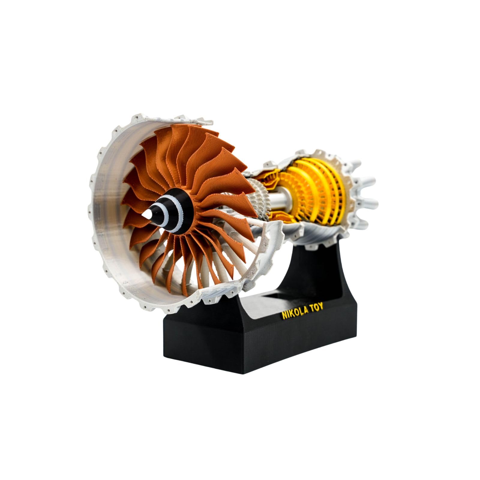 NIKOLATOY TR900 Turbofan Jet Engine Model-3D Printer Aircraft