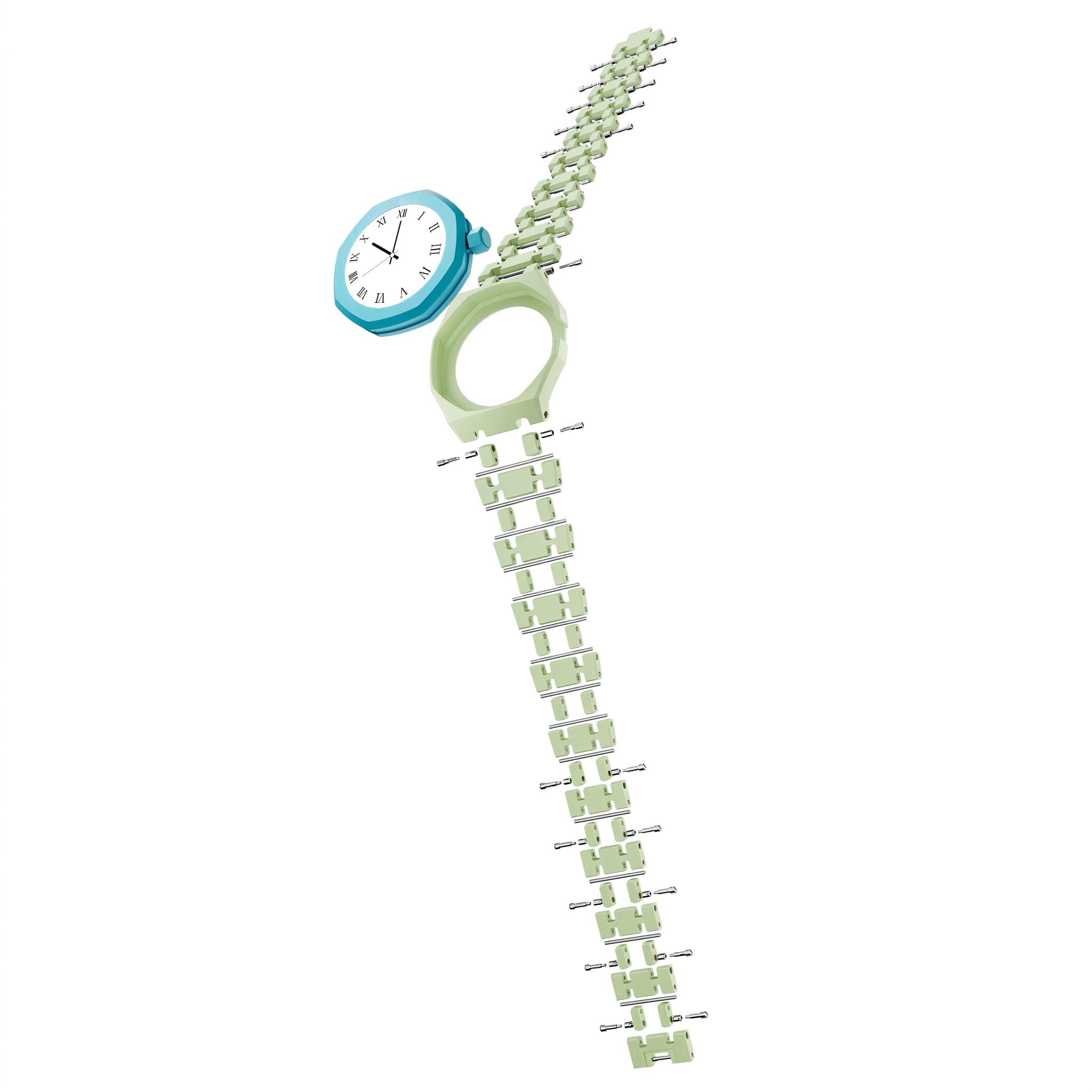 Cinturino biomateriale per Swatch X Royal Pop regolabile uomo donna