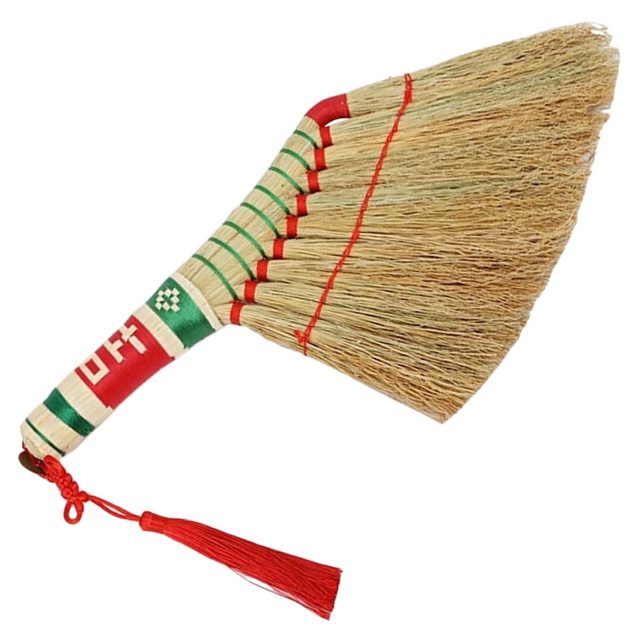 minkissy Hand Brush Handmade Woven Duster Dust Brush Broom Car Brush Dusting Brush Desk Broom Household Woven Broom Manual Broom Hand-Made Broom Home Cleaning Supplies Desktop Dust Broom