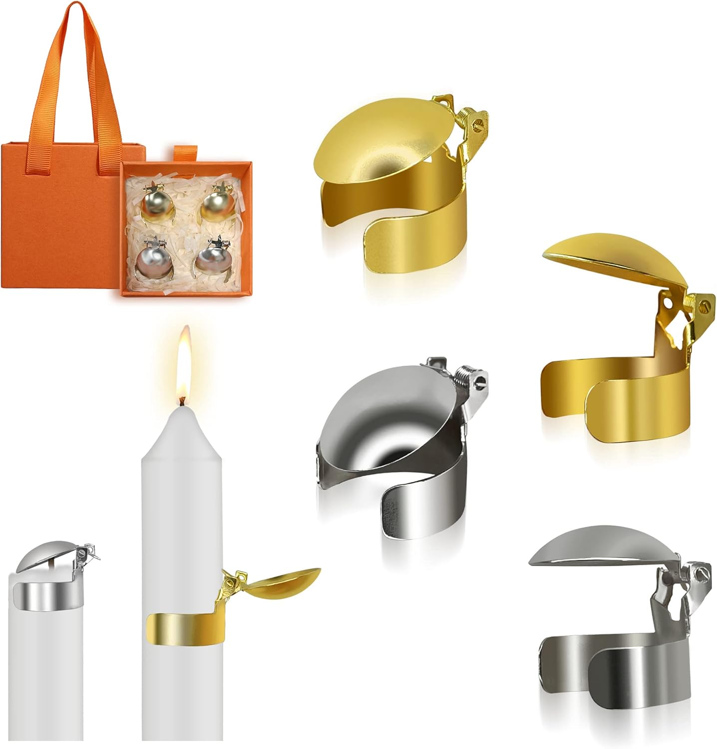 Automatic Candle Extinguisher Candles Snuffer Gedengni 4pcs Timed Automatic Candle