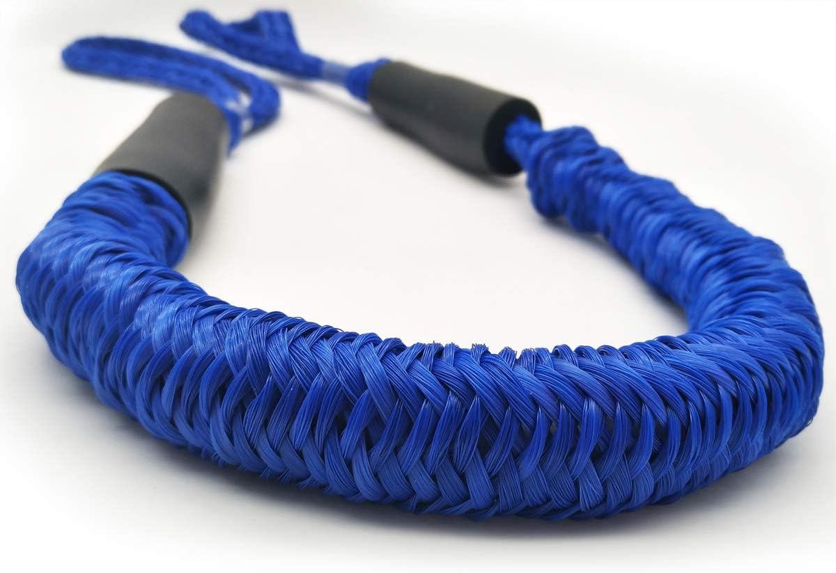 Bungee Cord Rope Dock Lines Stretches Shock Absorbs Marine Mooring Rope 4ft Dark Blue 4 Pack