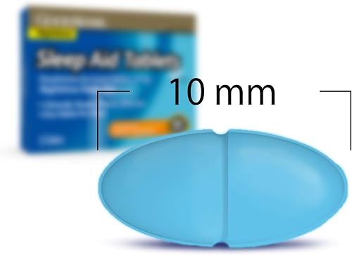 Miniatura 5 de GoodSense Sleep Aid - Pastillas de succinato de doxilamina, 25 mg, 32 unidades, ayuda para dormir por la noche para ayudarte a conciliar el sueño