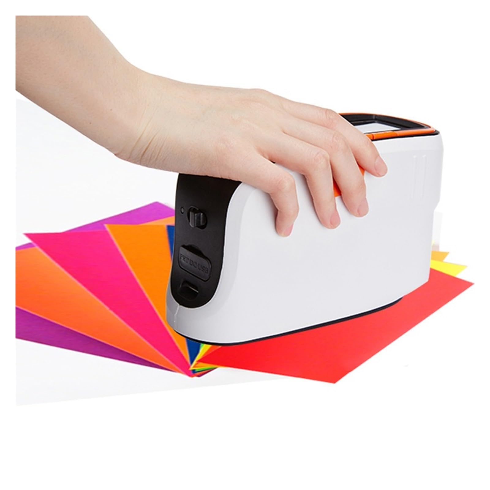 Espectrómetro Espectrofotómetro portátil de Espectro Color Hardware Innovador Colorímetro con Revestimiento plástico diseñado