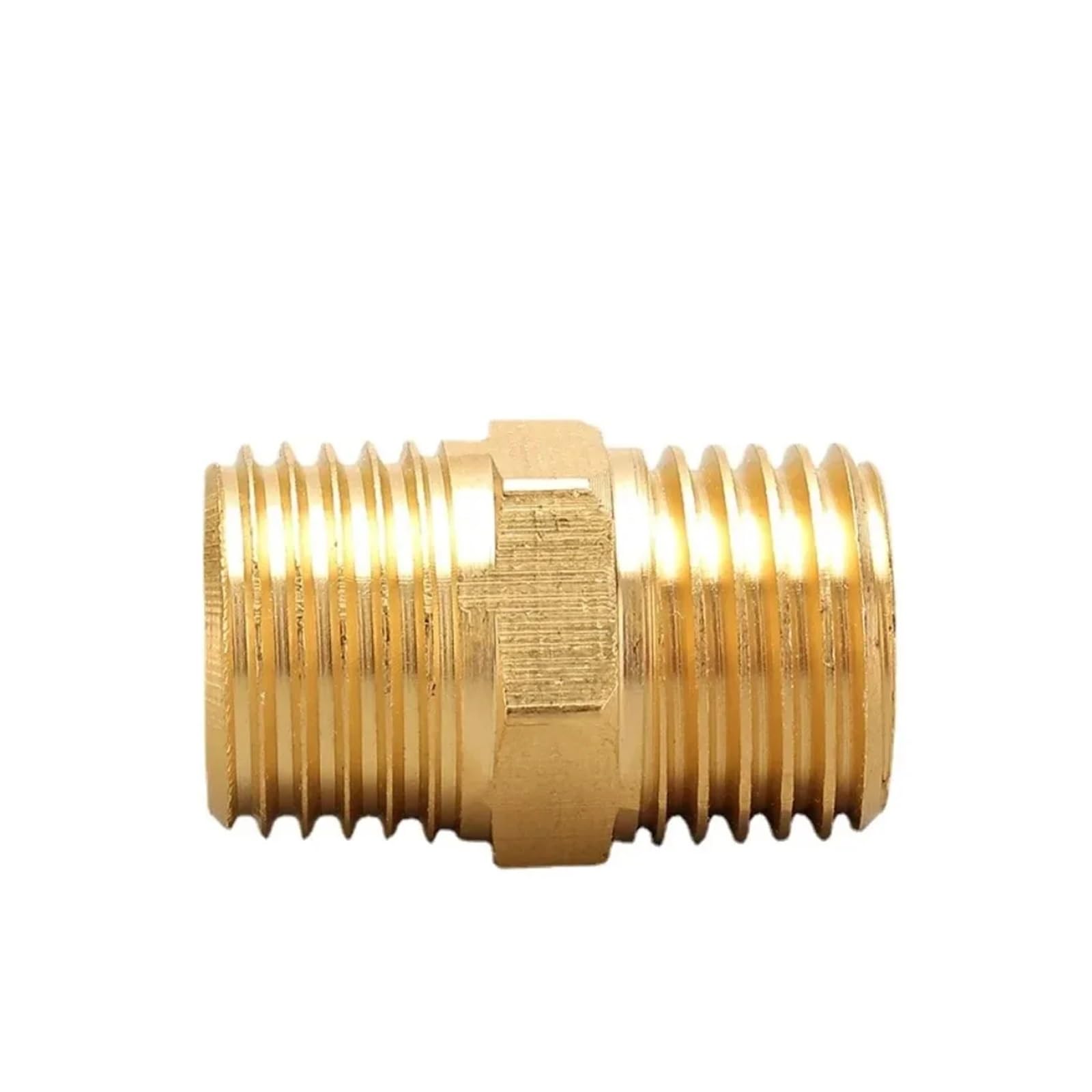 1/8" 1/4" 3/8" 1/2" 3/4" 1" BSPT NPT Maschio Esagonale Nipplo Riduttore Raccordo for Tubo in Ottone Adattatore Connettore Acqua Gas Casa Giardino(5 pcs,3L4 BSPT TO 3L4 BSPT_MALE)