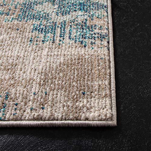 Tapete Decorativo SAFAVIEH Madison 9' x 12' Azul Beige miniatura 5