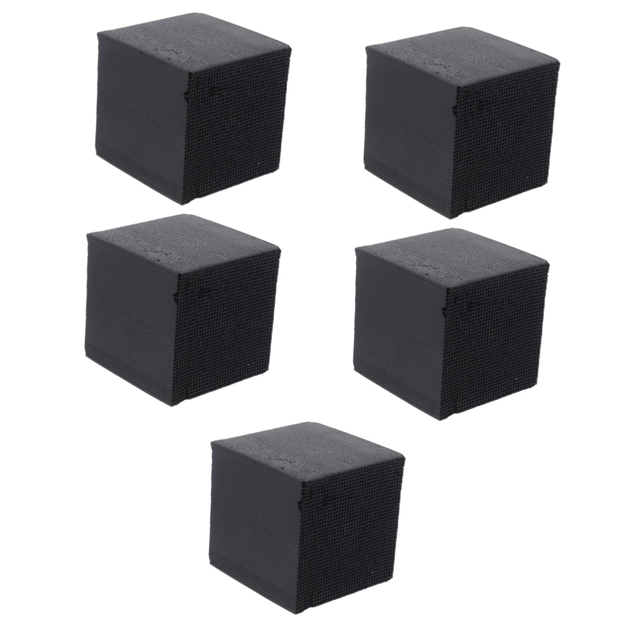 POPETPOP Limpiador De Filtros 5 Piezas Cubo De Purificación De Agua De Pecera De Portátil Cubo Purificador De Agua Peceras Colador Carbón Activado Bloque De Limpieza Acuario