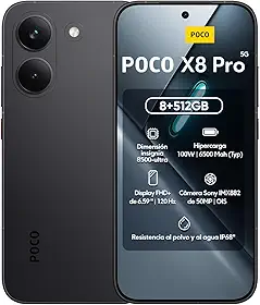 Smartphone Xiaomi Poco X8 Pro 512GB / 8GB Ram (Preto)