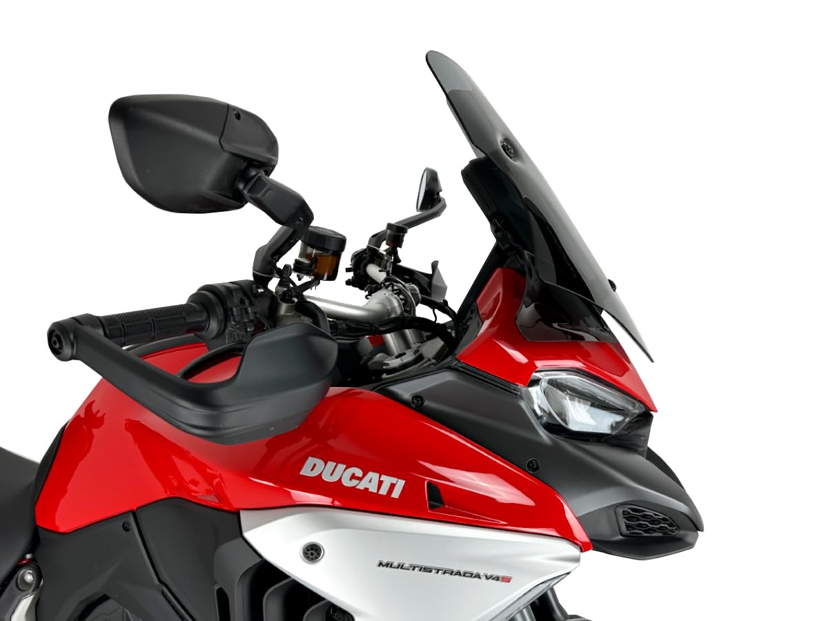 Cúpula estándar ahumada oscura WRS Multistrada V4 / S / Sport / Rally 2020-2025