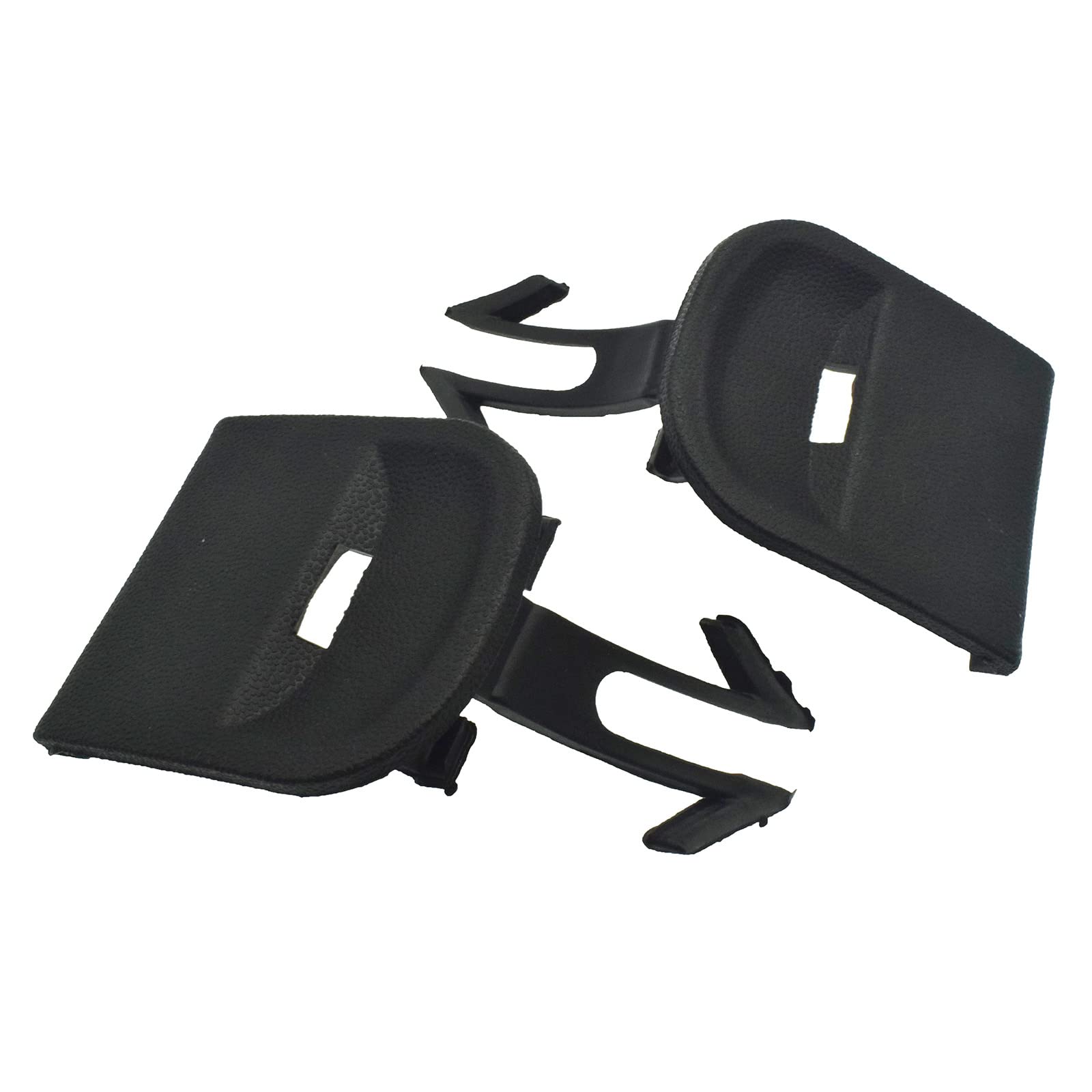 2Pcs Rear left & Right Bumper Tow Hook Cover Cap For Porsche Cayenne 2008 2009-2010 95550544910 95550545010