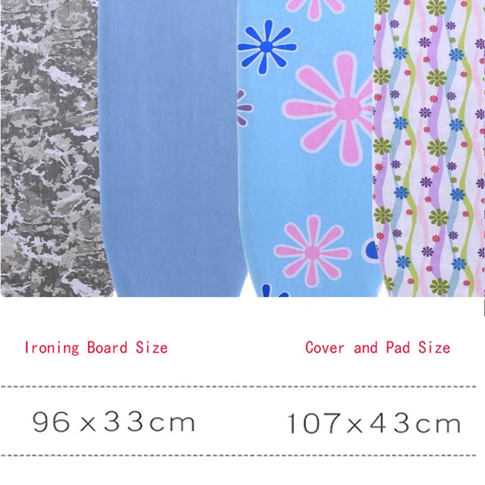 QSPNVFB 2 Épaisseurs Housse Table A Repasser, 90x30 Cm Cotton Housse pour Table À Repasser, Housse De Rechange pour Planche À Repasser, Impression( Flower-b QSPNVFB 2 Épaisseurs Housse Table A Repasser, 90x30 Cm Cotton Housse pour Table À Repasser, Housse De Rechange pour Planche À Repasser, Impression( Flower-b