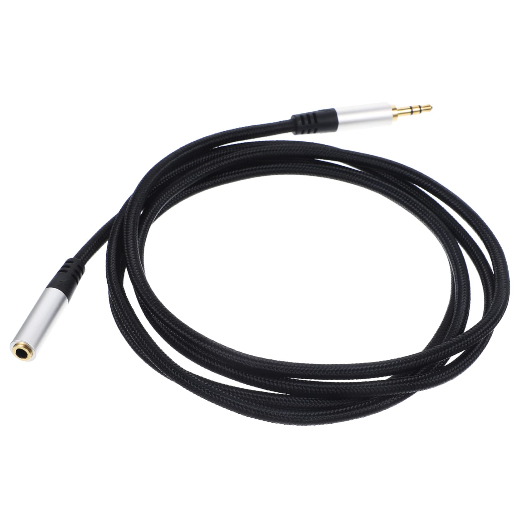 HOMSFOU 5piezas Cable De Extensión De Audio De Para Auriculares Compatible Teléfonos Computadoras y Dispositivos De Audio De Material Tpe