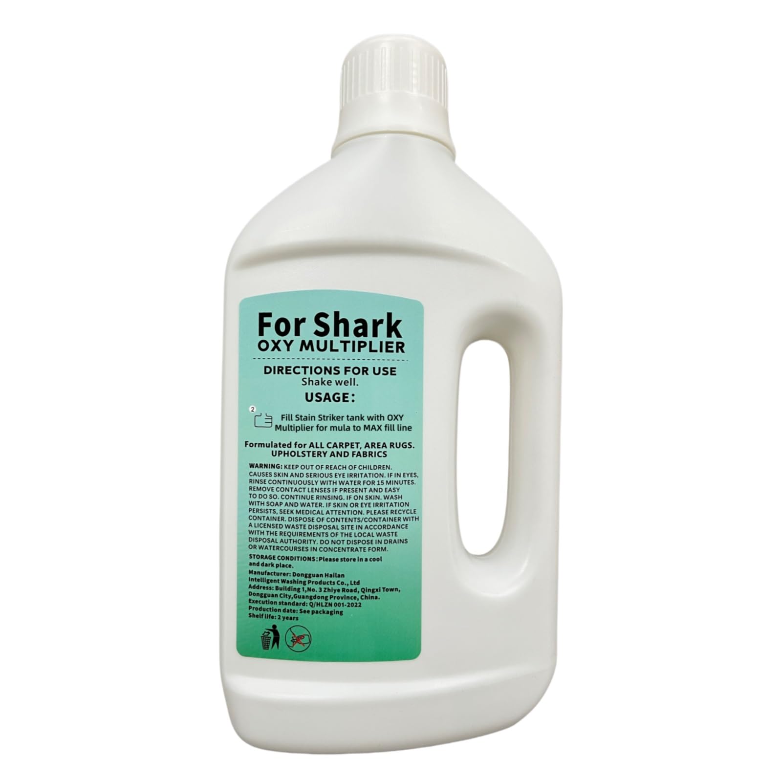 1L Détachant Et Anti-odeurs, Nettoyant For Tapis. Compatible Avec Shark Tous Les Nettoyeurs De Tapis Verticaux Et Compacts